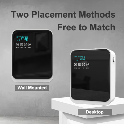 Trusted OEM ODM Partner High Quality Aroma Diffusers Twin Fluid Essential Oil Atomization PP Durable Material Fragrance Machine photo-3