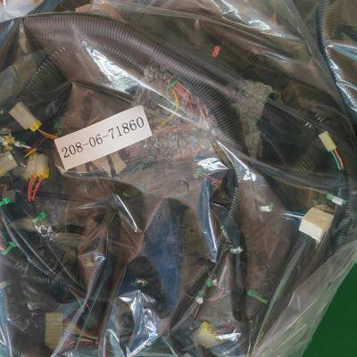 PC400-7 PC450-7 Excavator Internal Cab Harness 208-06-71860 for Retail Manufacturing Plant Use