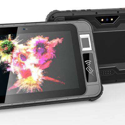 HR819 HiDON Factory 8'' 4G+64G/6GB+128GB Android 11 GMS IP65 Nfc Scanner Rugged Tablet Waterproof Pads Rugged Tablets Pc photo-5
