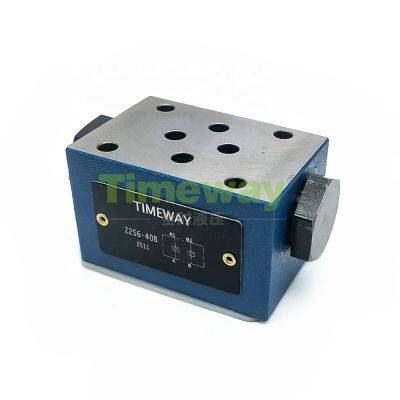 TIMEWAY Hydraulic Stacked Hydraulic Control One-way Valve Z2S6-40B Stacked Pressure Maintaining Valve Z2S6-60B