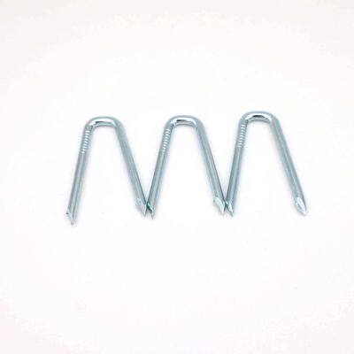 U-förmige Nägel für Weinbergstöße und landwirtschaftliche Zaunungen