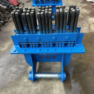 Производство индивидуальных модифицированных стальных щеток для экскаваторов, трехрядных и четырехрядных очистительных щеток для туннельных подошв