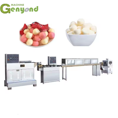 Fábrica de Shanghai, China. Máquina de fabricación de caramelos duros completamente automática a bajo precio
