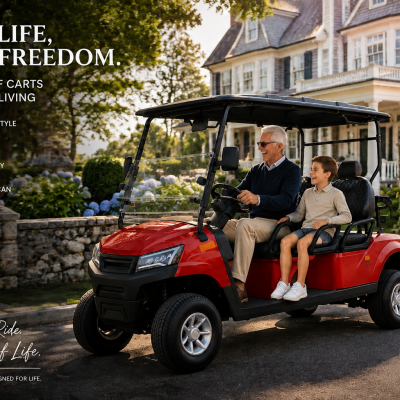 4-Seat Sightseeing Golf Cart photo-3