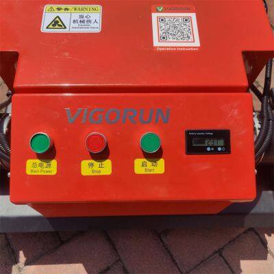 Loncin Industrial Single Cylinder 224CC 7Hp Gasoline Engine Electric Start Rubber Track Cordless Robot Remote Control for photo-4
