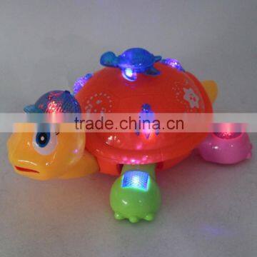 Toy for Child Colorful Bright Little Tortoise Baby Toy With Music and Light MT0906 photo-6