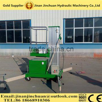 One mast lift table / Aluminum hydraulic man lift/ electric man lift