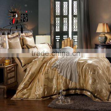 4 Pcs Luxury Hadmade Embroider Jacquard Tencel Bedding Set Bed Sheet Quality Choice photo-4