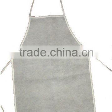 Reusable white color non woven apron