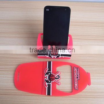 hocky team gifts pvc mobile phone holder, cheap phone holder gold supplier