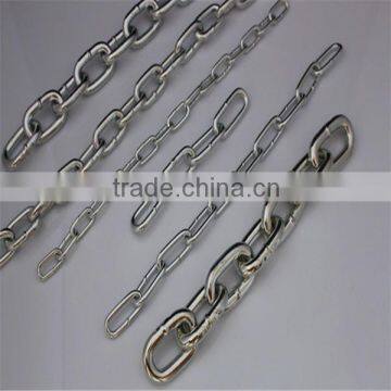 Factory galvanized DIN763 chain link long link chain