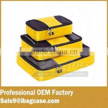 High quality Fashion Durable Travel Convenience packing cubes