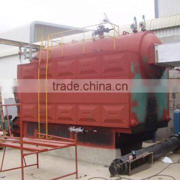 Low pressure small wood burning ,peanut shell steam boiler for industrial usage