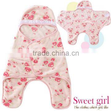 Japanese Wholesale Products High Quality Winter Baby Clothes Wrap up for Girl photo-3