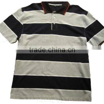 wholesale custom boys striped new design polo t shirt wholesale