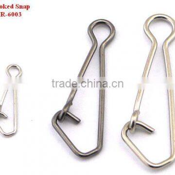 fishing tackle accessories fishing swivel snap hooks Stainless Steel Safety snap Hooked Snap