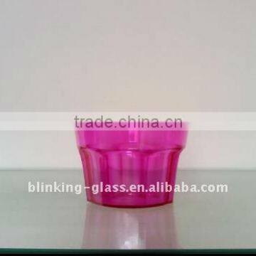 10OZ plastic whisky glass