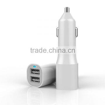 2 ports usb car charger 5v 3.4a approved by CE FCC ROHS