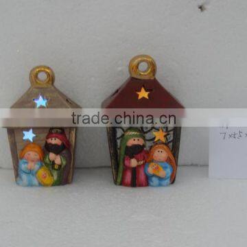 new christmas gift nativity set led light