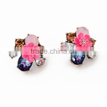 delicate small flower studs