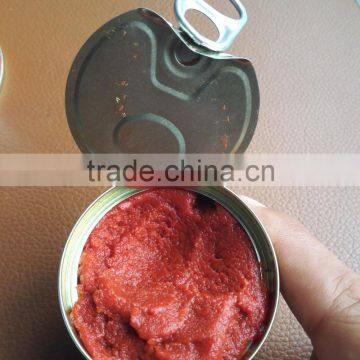 Easy open canned tomato paste 28-30%