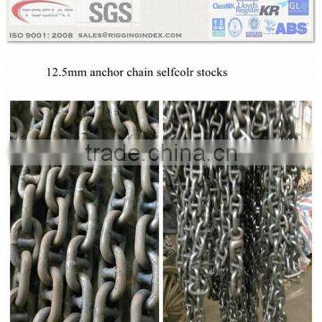 painted or galvanized marine anchor chain open link and stud link anchor chain