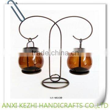 2 cup standing votive candle holder