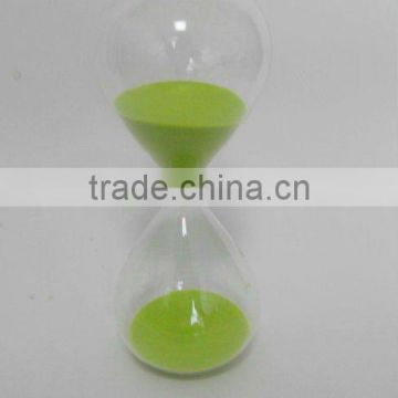 Green Color Sand Hourglass/Glass Sand Timer