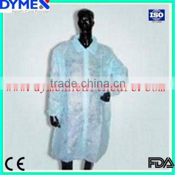 Dymex High Quality Disposable Lab Coats With Elastic Cuff photo-2