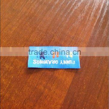 OEM Garment Comfortable Printed Woven Label for Children's Clothing Manufacturer