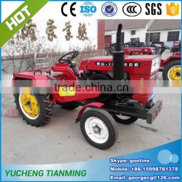 15hp 4 wheels small tractor with low price