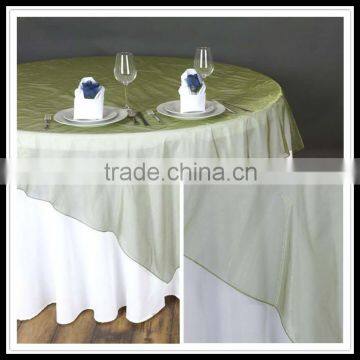 good quality fancy organza table decoration covers for wedding banquet party