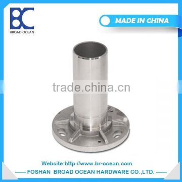 stainless steel handrail flange spigot pipe fittings