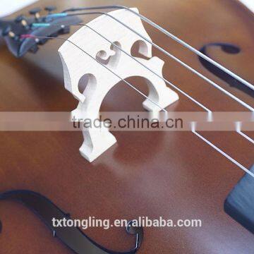 Plywood Cello Factory 4/4 Antique With Cello Bow TL-VP011 photo-5