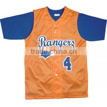 Traditional & Youth Baseball Jersey, Tackle Twill Warp Knit Baseball Jersey,Customized Warp Knit Baseball Jersey photo-3