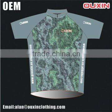 Professional camo cycling clothes