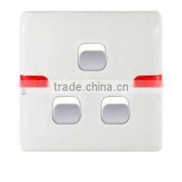HCR305 3gang 1way wall switch