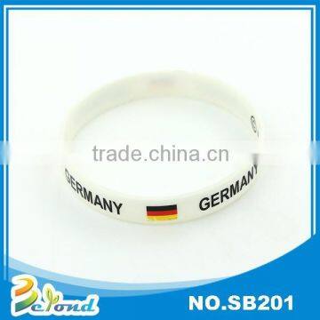 Sporty stylish gift custom logo silicone wristband