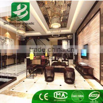 Fireproof Flocking Acoustic Sound Absorbing Panel for Conference Decoration photo-2