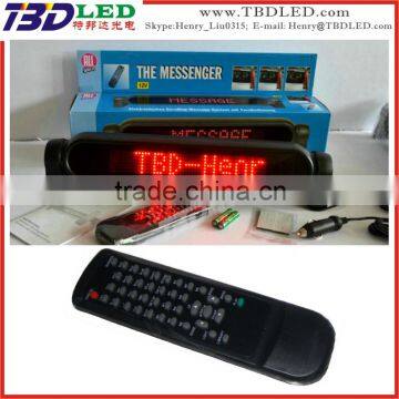 high-definition LED taxi moving message display sign board