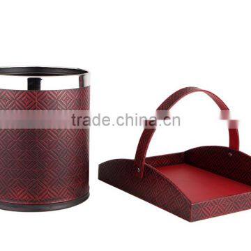 Hotel Leather Jewel Case Storage Box With Drawer photo-2