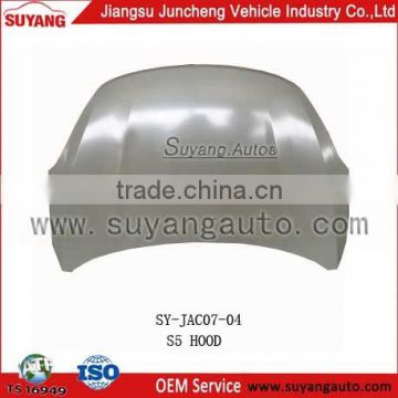 SUYANG JAC S5 engine hood spare parts factory direct auto parts