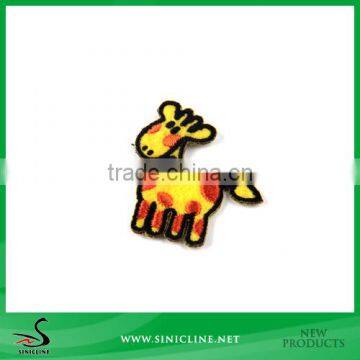 Sinicline High Quality Small MOQ Accept Animal Embroidery Patch