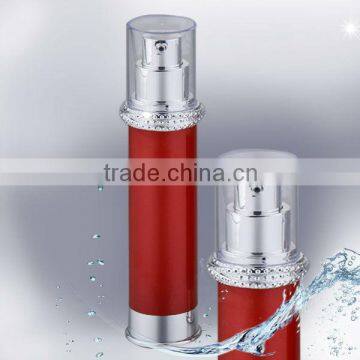 30ml 40ml 50ml 60ml PP Red cream Plastic Airless Unique Cosmetic Bottles