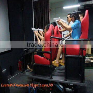 2014 6 dof hydraulic system 7d simulator arcade racing car game machine