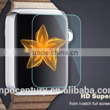 100% Full Screen Cover !! High Clear Watch Screen Protector for Apple Watch photo-2