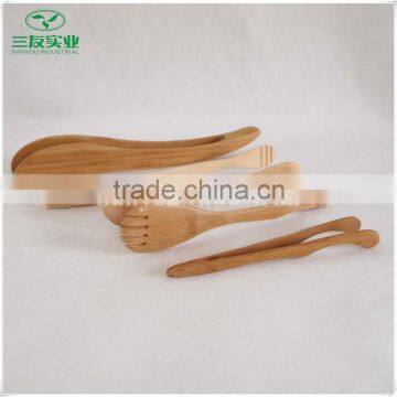 Natural Bamboo Food Tongs