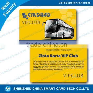 nice printing plastic pvc membership gift card luxury cards