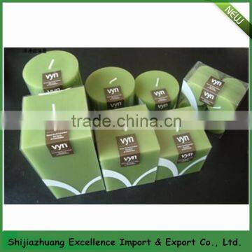 Colour Changing or White Scented Square Pillar Candle photo-3