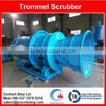 gold washing machine drum scrubber in gold mining